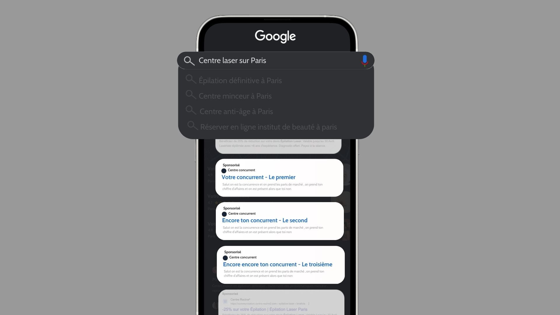 SANS NOUS GOOGLE ADS